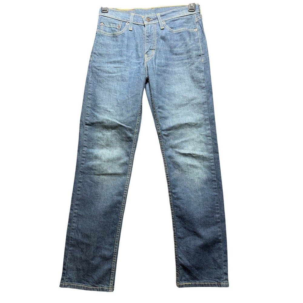 Levi's 514 Slim Straight Jeans Men 28x30 Blue Denim Casual 00514-0403
